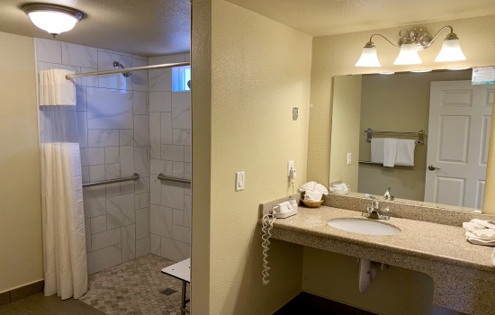 Accessible Private Bathroom