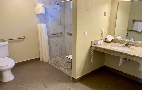 Accessible Private Bathroom